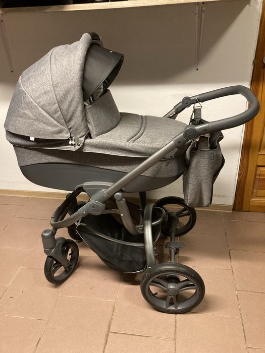 Wózek BEBETTO HOLLAND 2w1 / 3w1 / 4w1 Isofix Szary
