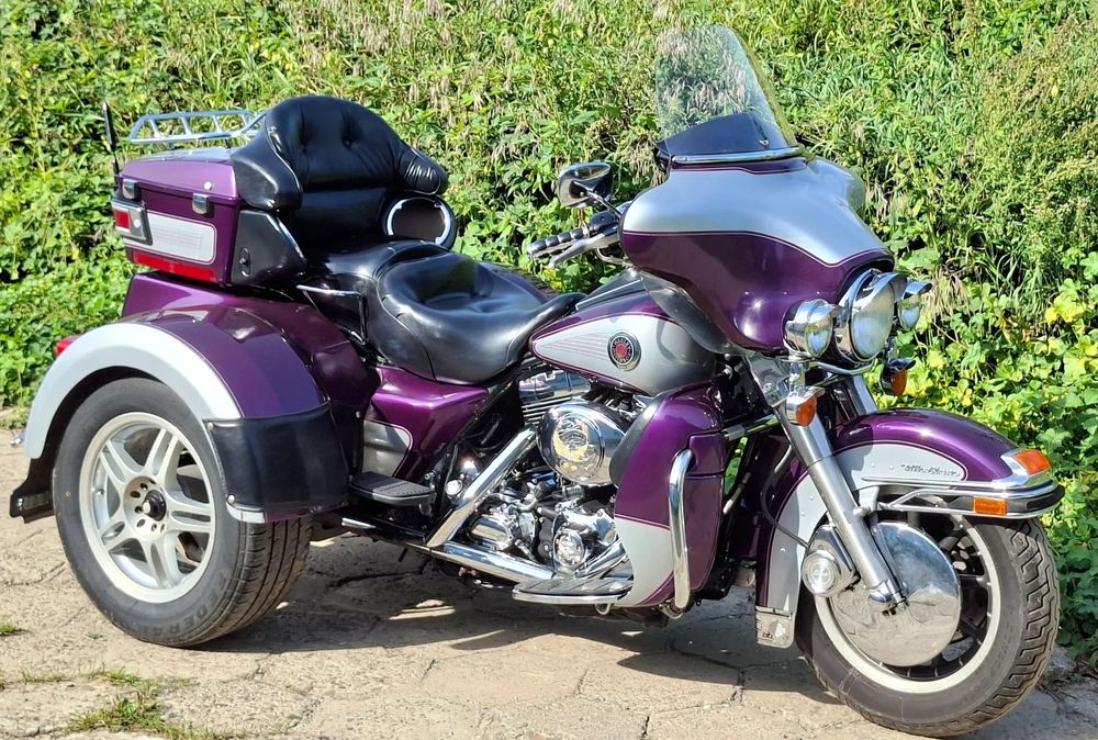 Harley-Davidson Tri Glide Trajka / Trike Harley Davidson Electra Glide na kategorię B