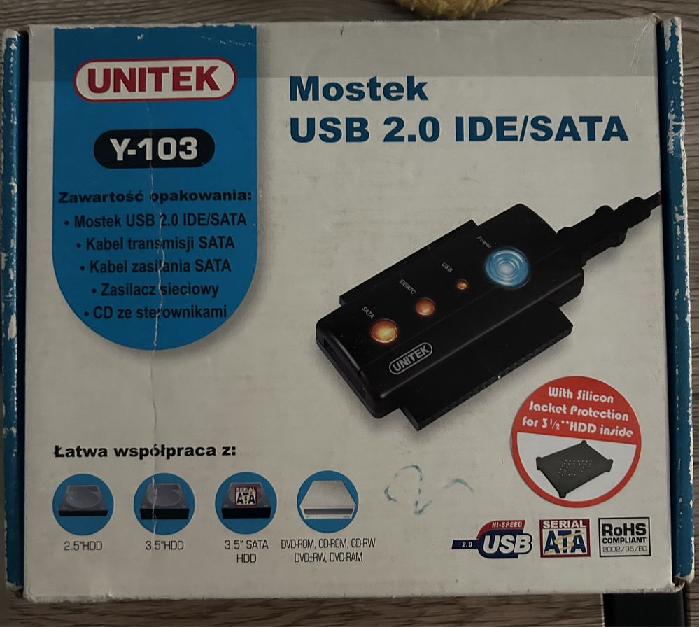 Mostek USB 2.0 IDE/SATA