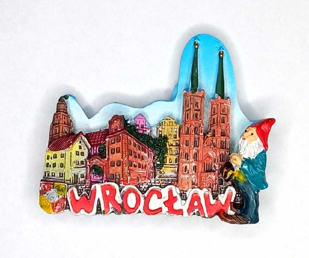 WROCŁAW KRASNAL Magnes na lodówkę AM27