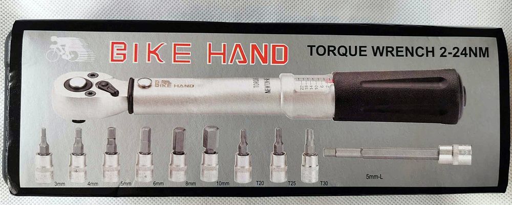 BIKE HAND YC-617-2S Klucz Dynamometryczny 4-24 Nm
