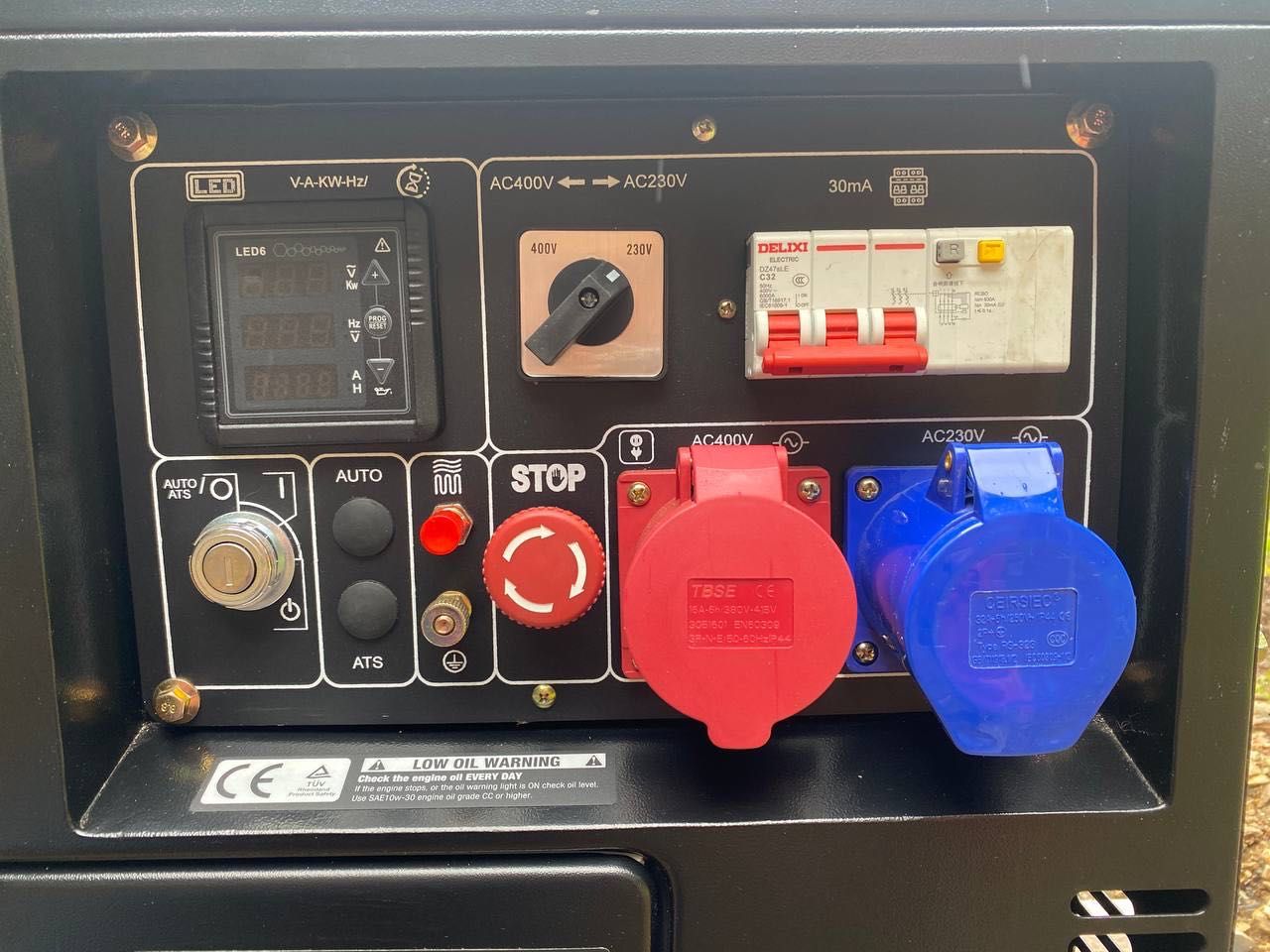 Gerador Diesel, Hyundai HDG88, 7,9KVA