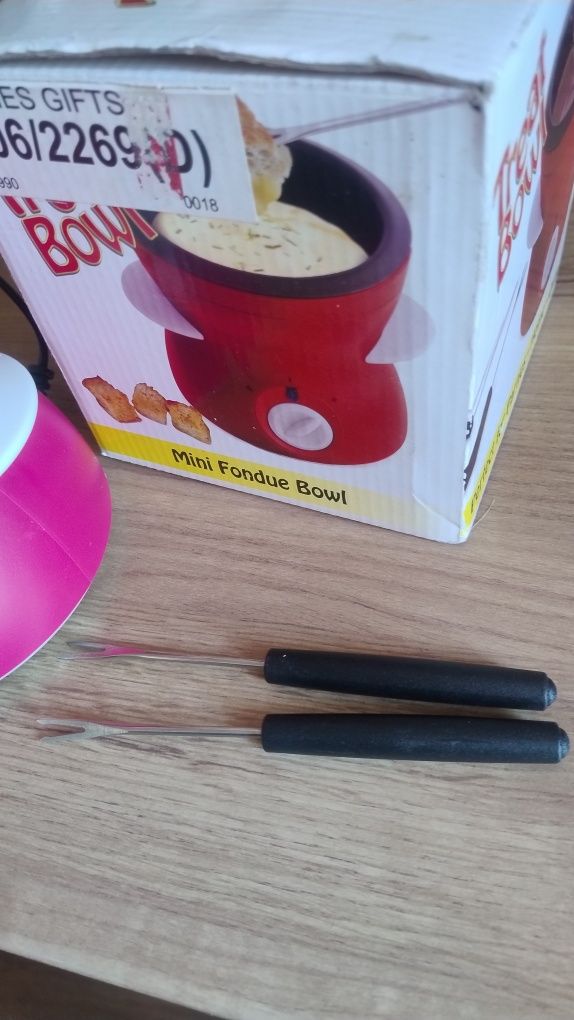 Mini Fondue do czekolady lub sera