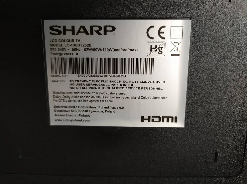 Телевізор на запчастини