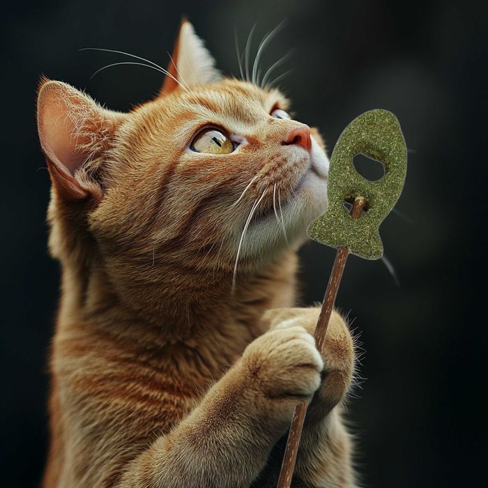 Rybka Matatabi dla Kota - Naturalna Zabawka Czyszcząca Kamień Nazębny