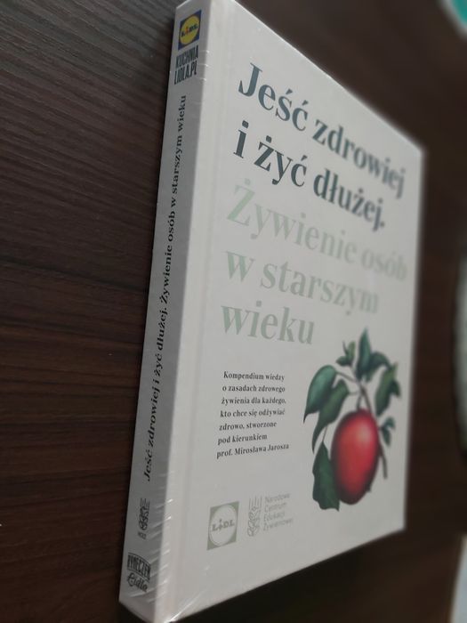 Książka Jeść zdrowiej i żyć dłużej, nowa!
