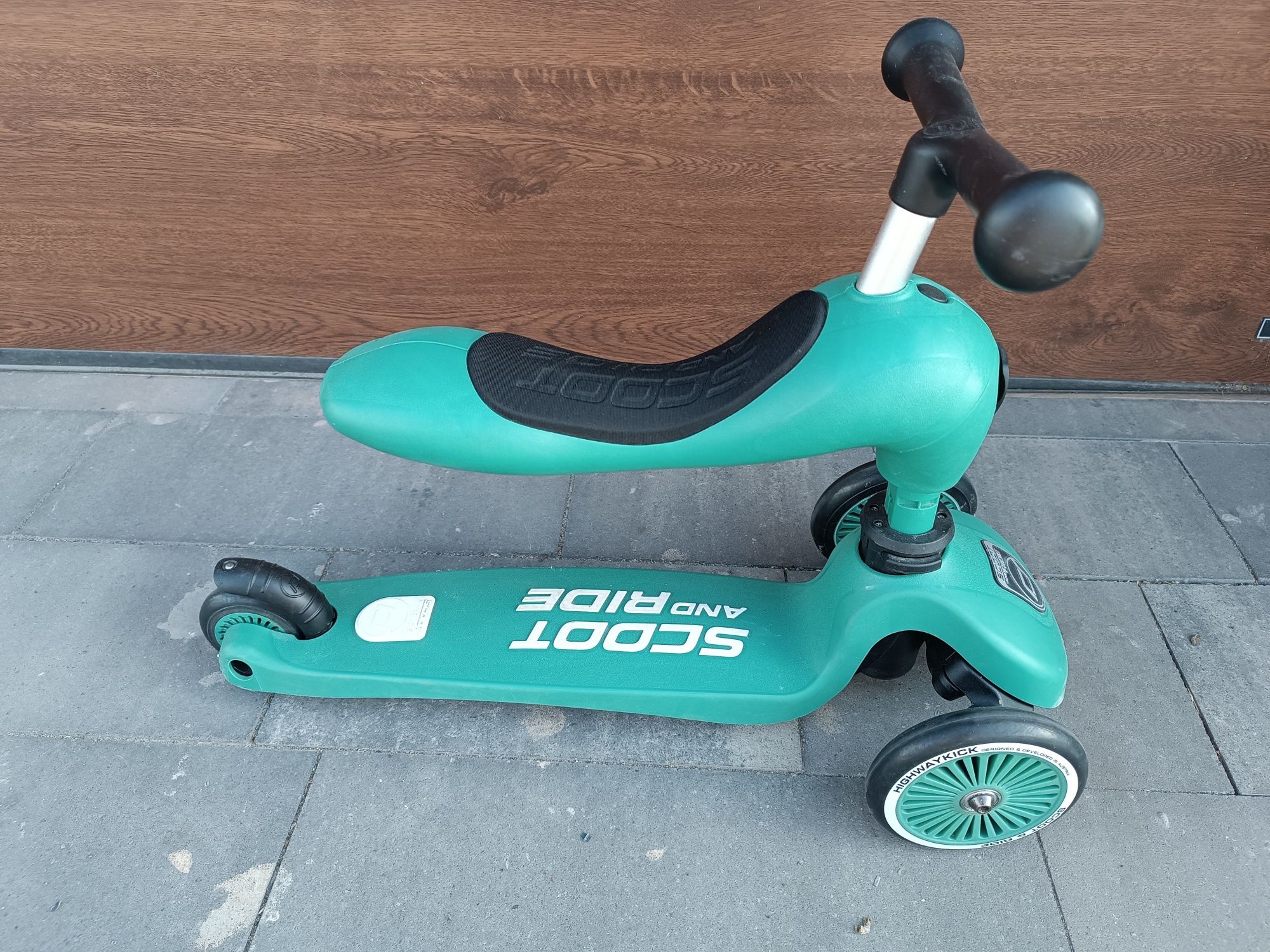 Hulajnoga jeździk scoot and ride 2w1