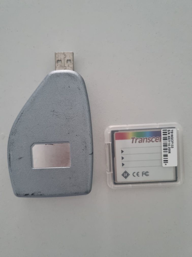 Compactflash 16GB e adapter