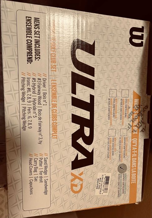 Wilson Ultra XD damski golfowy zestaw, grafit, prawy