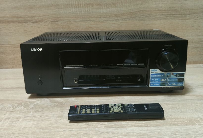 Kino domowe Denon AVR-1513 + kolumny Quadral Quintas 5.0