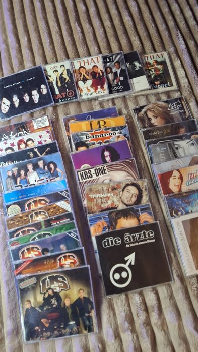CD Single Zestaw 34szt płyt Take That,  US5, Tarkan, UB40, i inne .