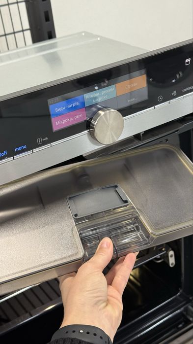 Духовка 3 в 1! З пароваркою та мікрохвильовкою Siemens HN678G4S6.