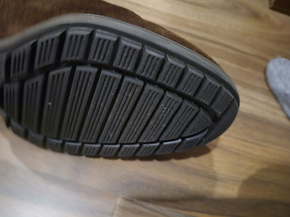 Botins Camurça castanhas