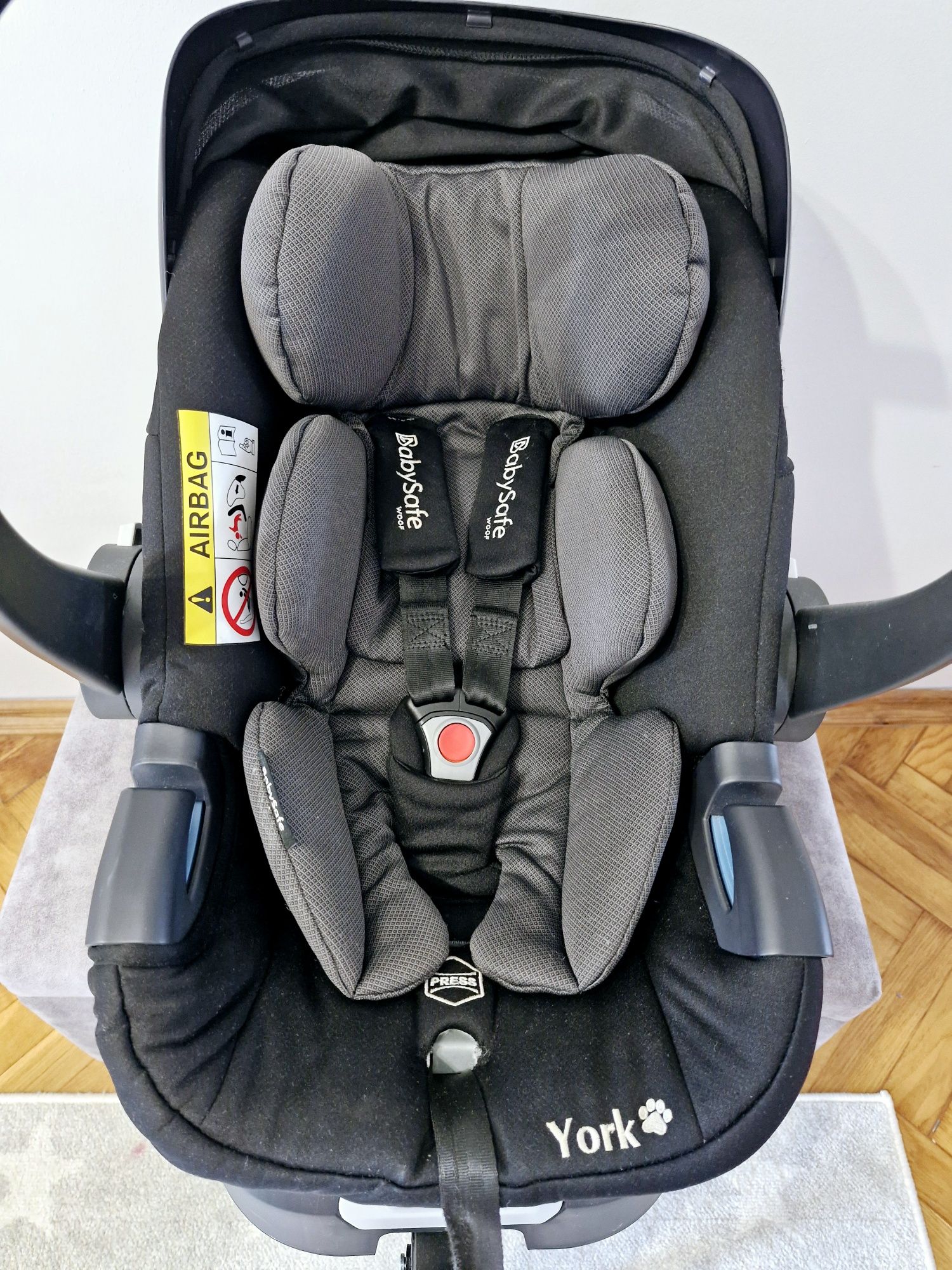 Fotelik Baby Safe York z bazą Isofix