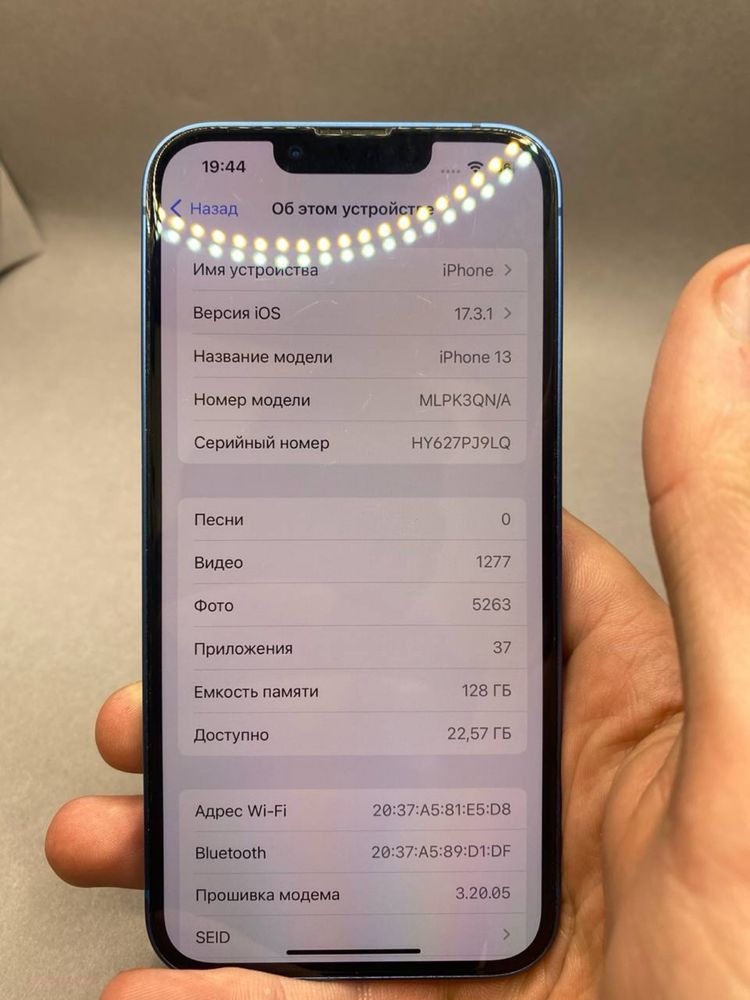 iphone 13 128gb. акб 86%