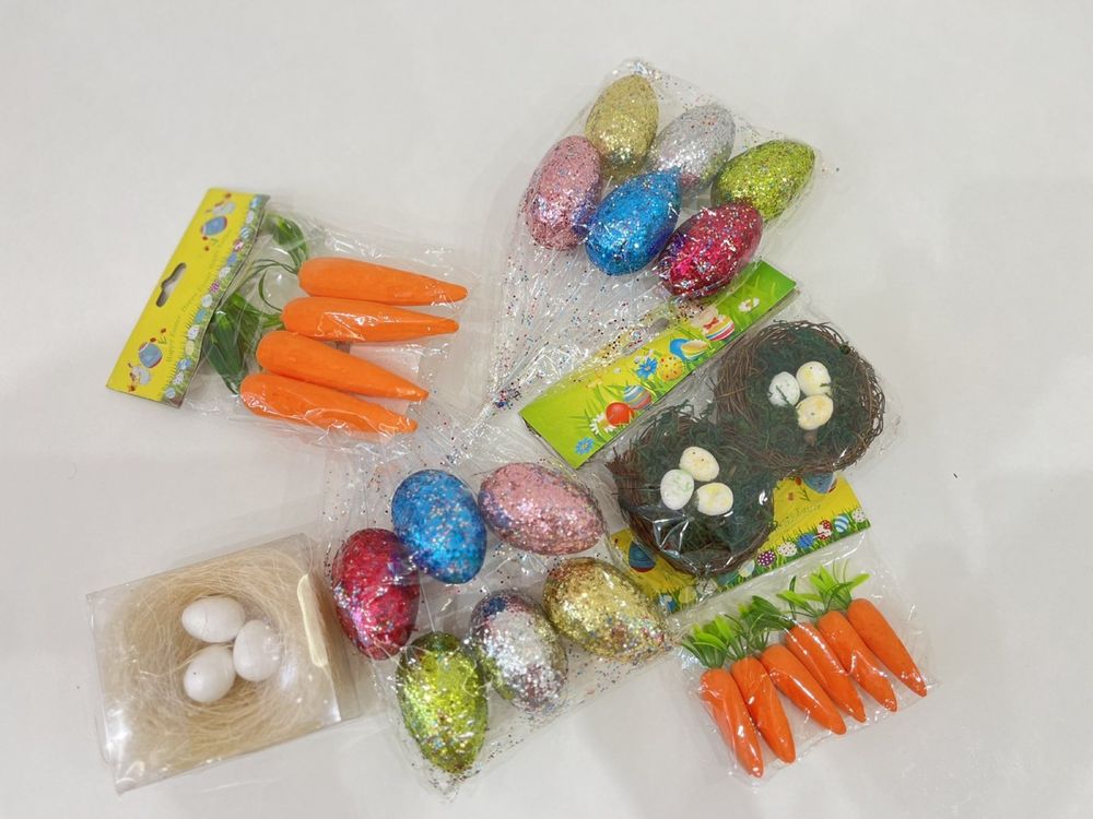 Декор рукоділля пасха яйця декоративні гніздо морква