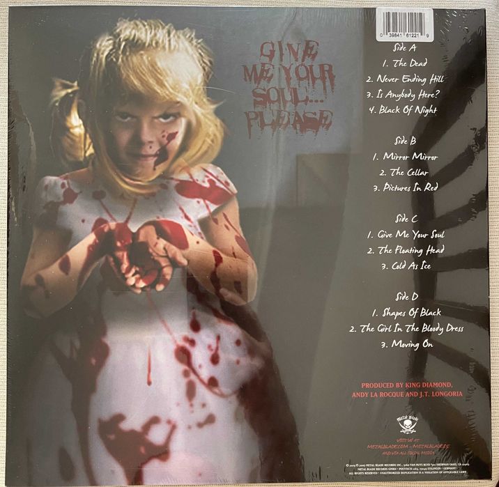 2LP (Marble) King Diamond - Give Me Your Soul... Please