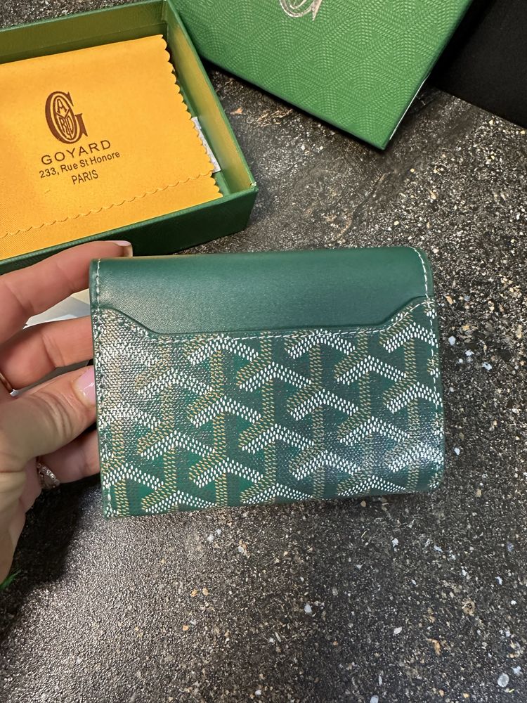 Кошелек Goyard натуральная кожа