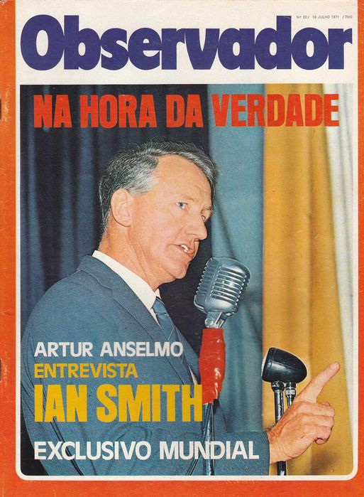 Revista Observador Nº22 - 16 de Julho de 1971