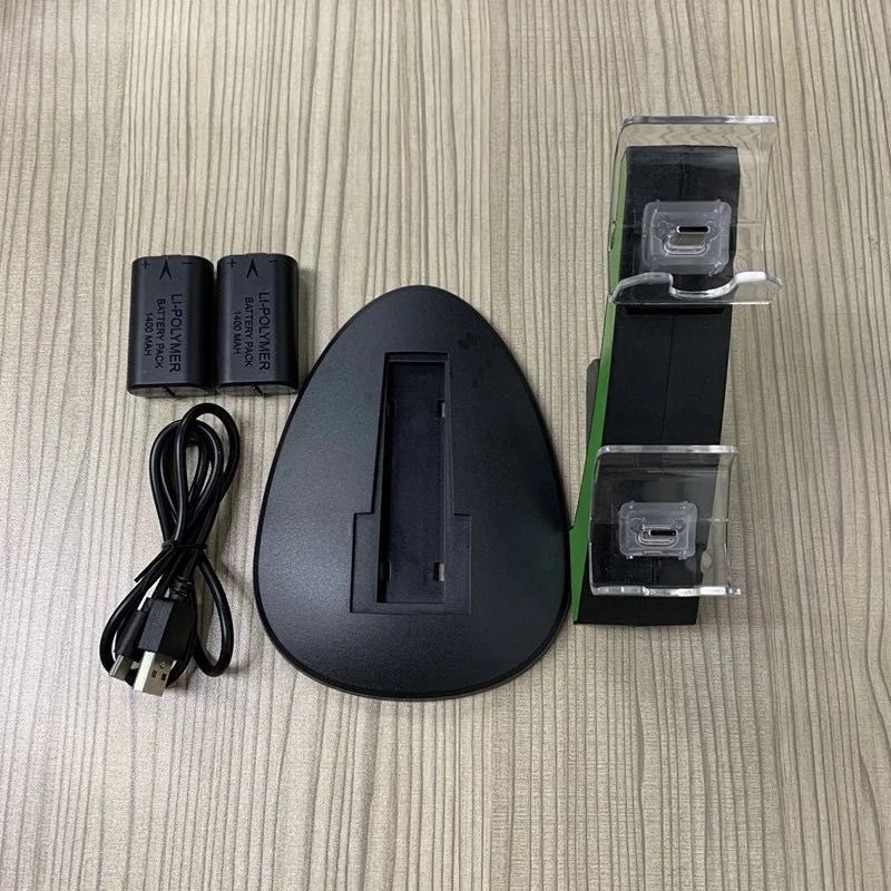 Акумулятори 1400 mah 2шт для SERIES Xbox X S Зарядка/2шт батарея