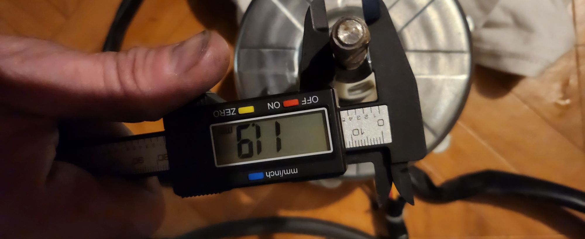 Śmigło wentylatora klimatyzacji duże