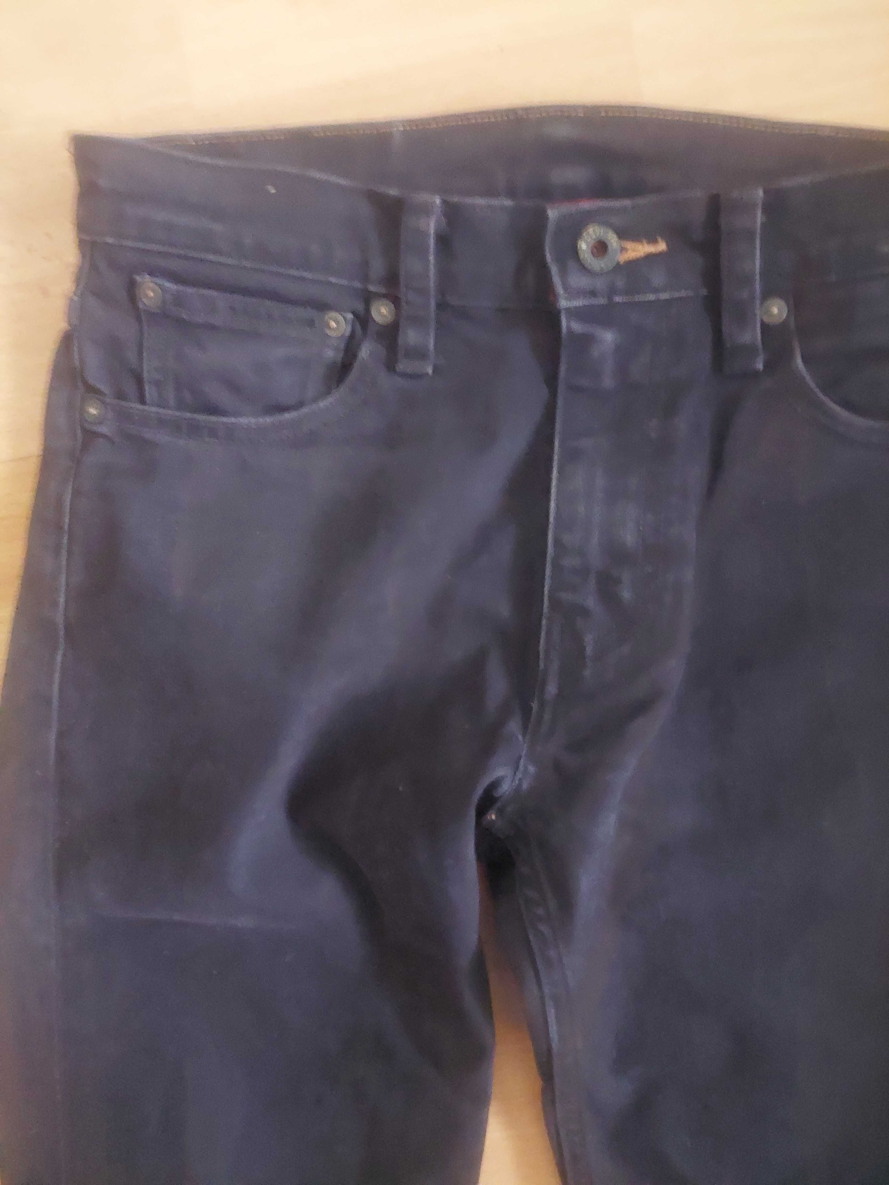 Levi's jeansy 512 czarne  męskie rozmiar W28 L32 oryginalne