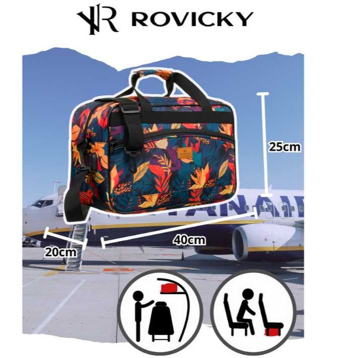 Komplet- torba podróżna z USB plus nerka marki Rovicky Super cena