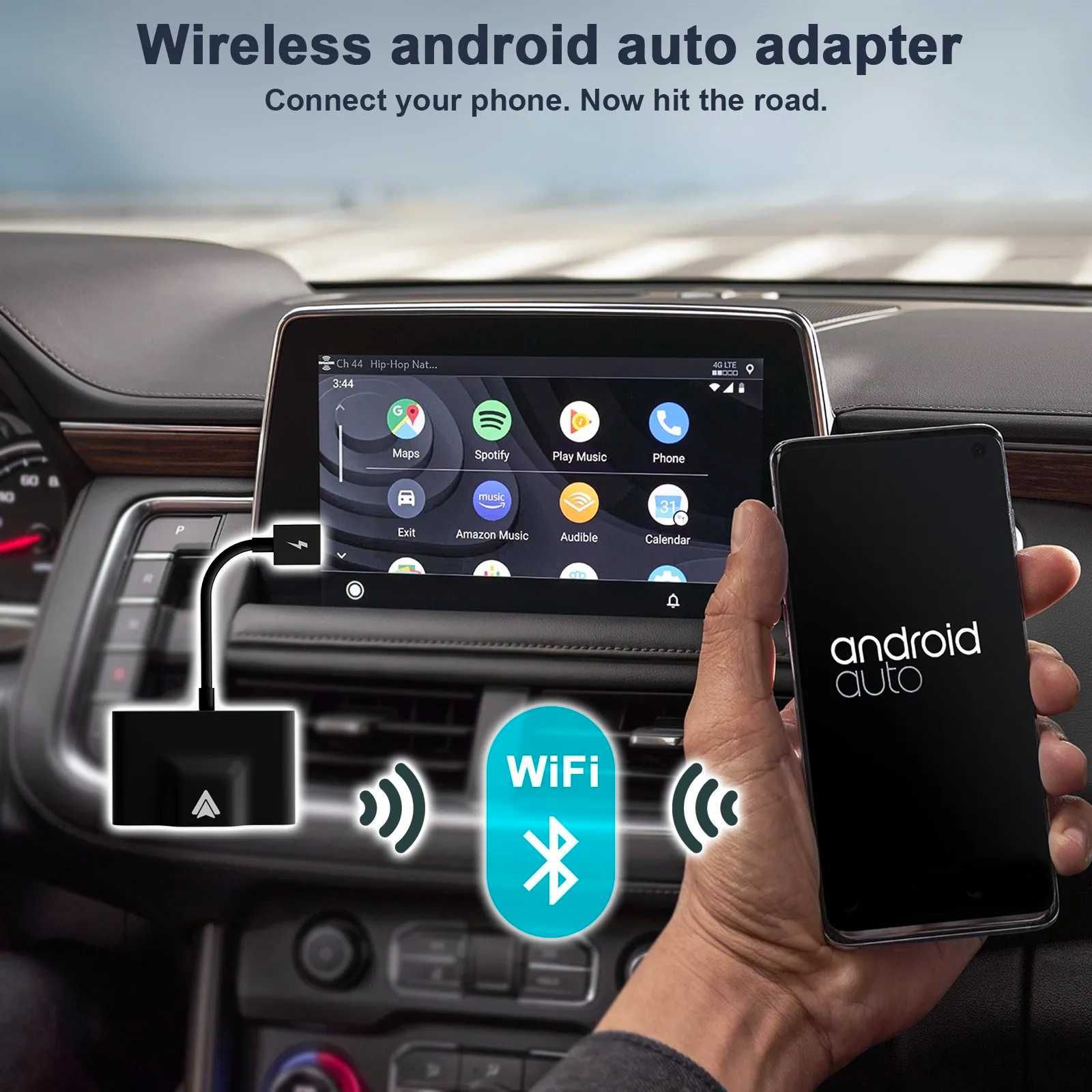 Android Auto wireless adapter/адаптер Андроїд Авто (бездротовий)