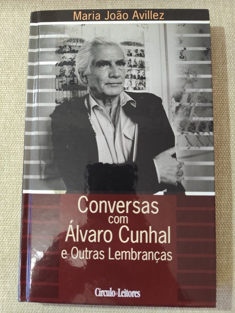 Livro Conversas com Álvaro Cunhal por Maria João Avillez