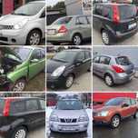 Разборка  NISSAN Note E11 Micra K12  Tiida C11 балка дверь полуось