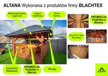 Blacha trapezowa dachowa 2 gat na altankę wiatę garaż kurnik stodoła