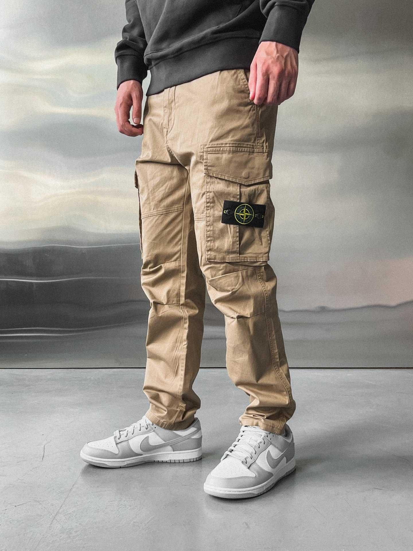 Штани-карго STONE ISLAND 1832 Pants Grey