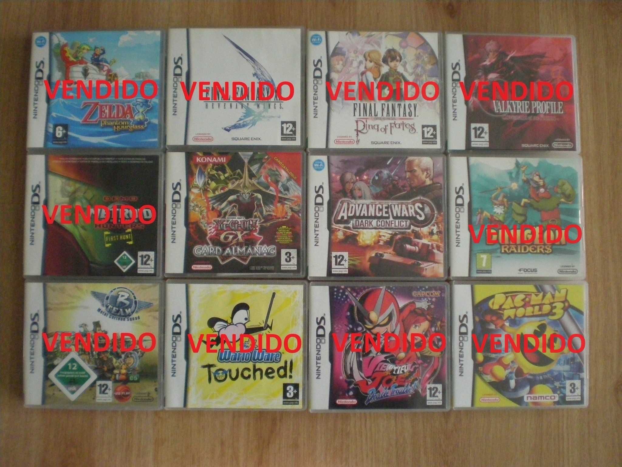 Nintendo DS - 51 jogos - todos com caixa