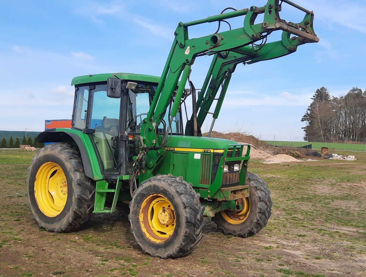 John Deere 6110 85KM z turem mechaniczna skrzynia 6120