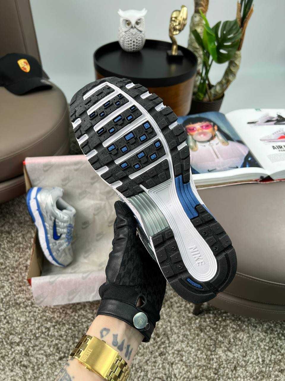Чоловічі кросівки найк Nike P-6000 M Silver Blue [41,42,43,44,45]