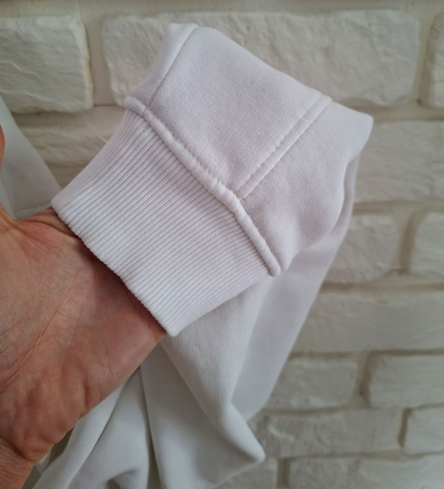 WEEKDAY S Biała Bluza Crop Top Krótka bluza z kapturem Gym Fit Blouse