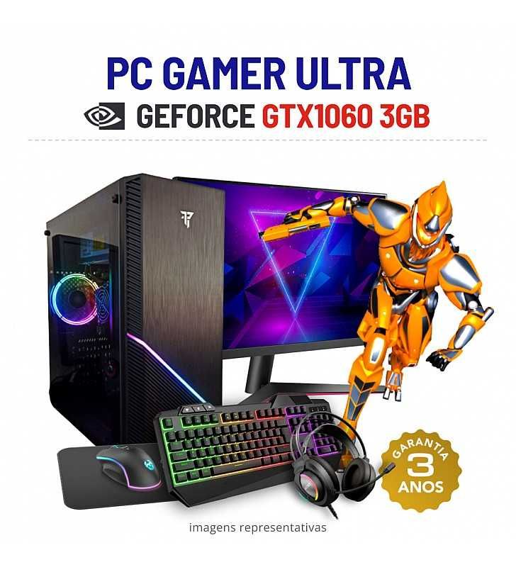 CONJUNTO GAMER ULTRA | GTX1060-3GB | I7-3770 | 16GB RAM 480GB SSD