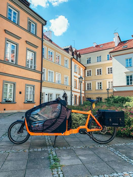 Rower cargo towarowy Bullitt elektryczny, bogate akcesoria