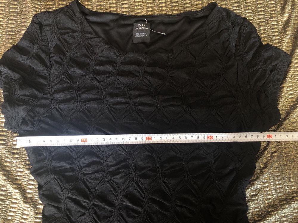 Sukienka ZARA mała czarna sukieneczka XS S 34 36 sexy sylwester wesele