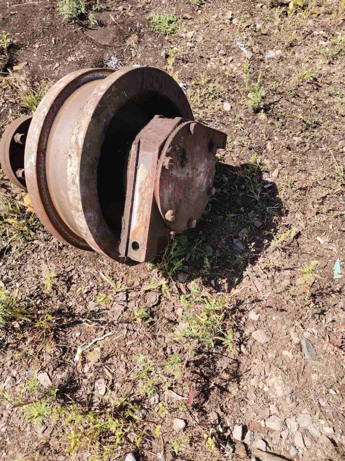 Крановое колесо в сборе К2Р400*80 приводное