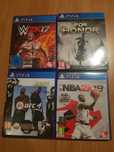 Gry PS4  For Honor / WWE2K17 / NBA2K18
