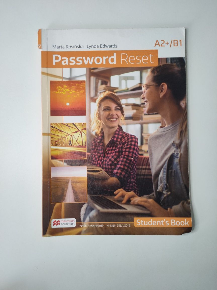 Password Reset A2+/B1 Student's Book