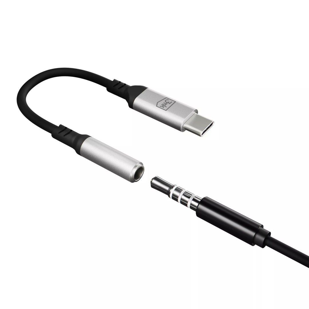 accessories - 3mk adapter usb-c - jack 3,5 mm