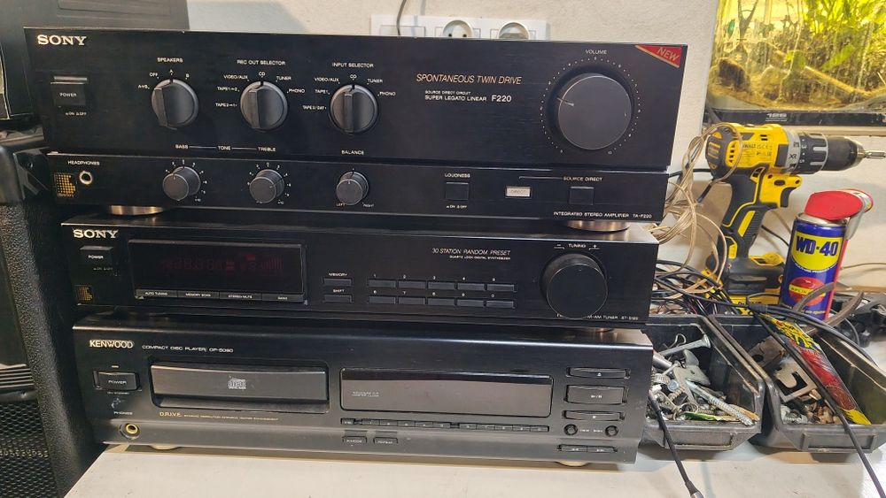 Sony wzmacniacz f 220 tuner gratis