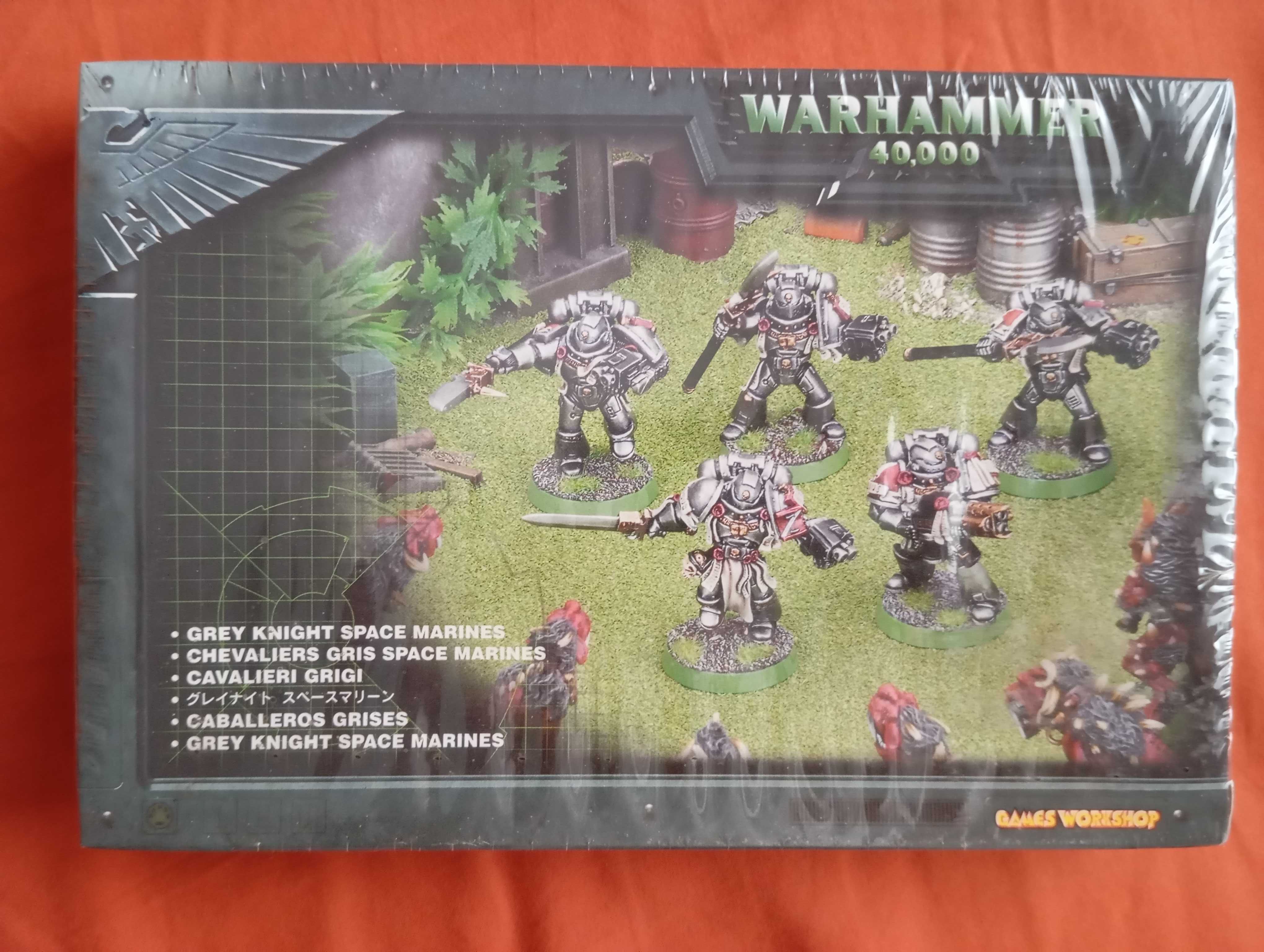 WARHAMMER 40000- Grey Knights space marines