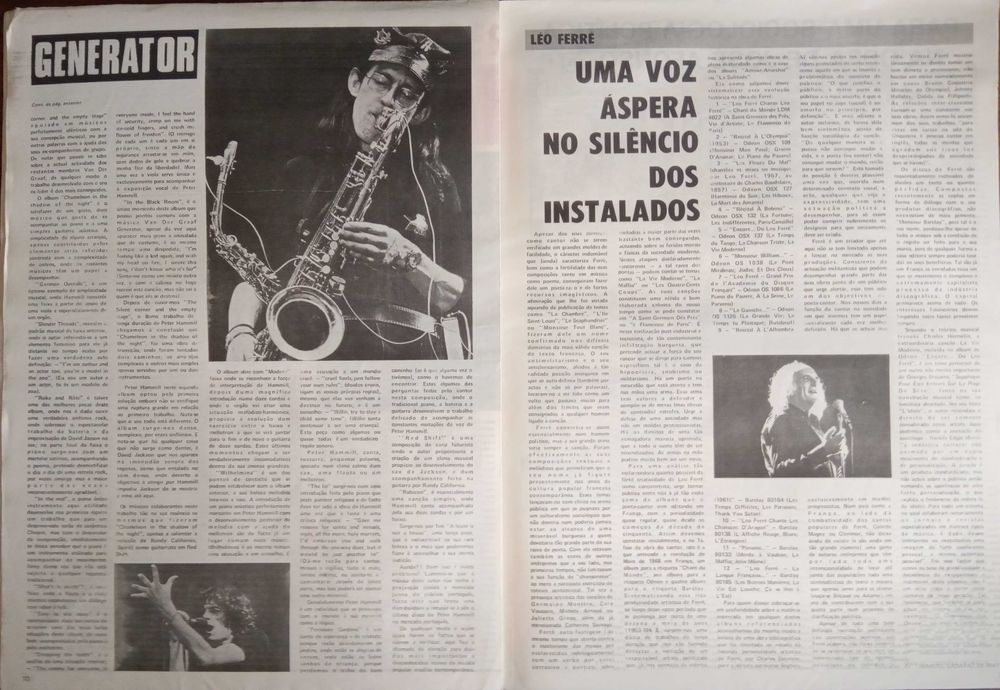 José Afonso	- - -		Musicalíssimo - nr. 93	- - - - -	Jornal