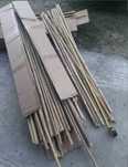 Tyczki podpory 140-150cm bambusowe