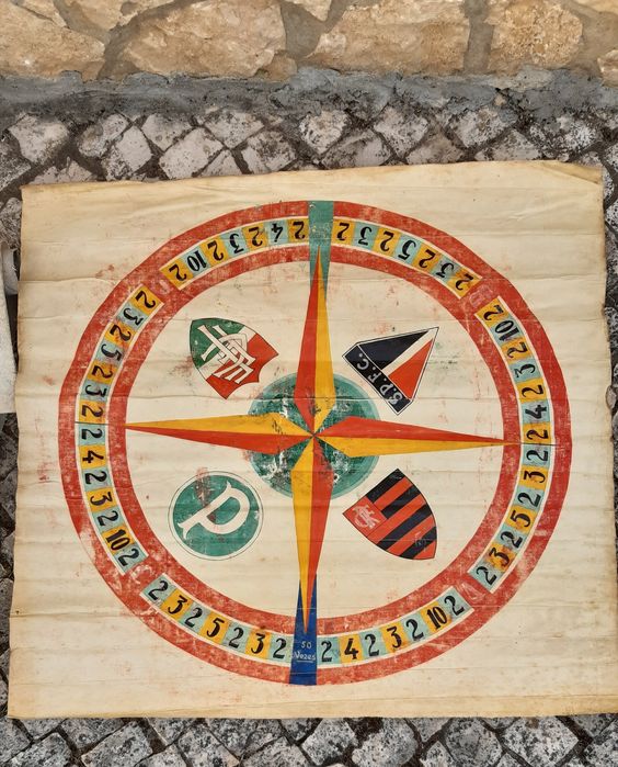 Raras telas de mesa de jogos anos 30