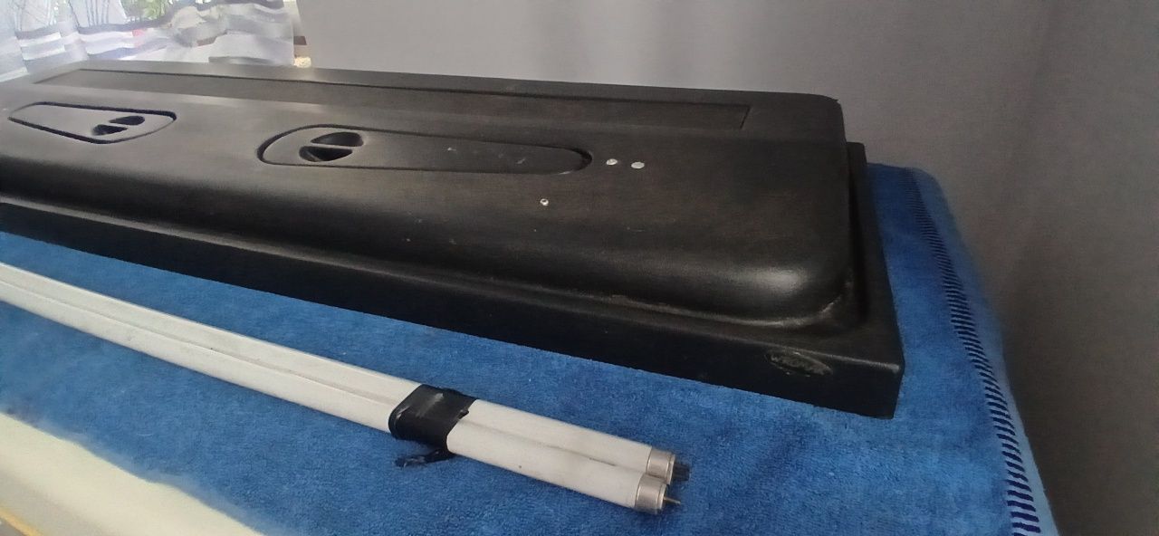 Pokrywa Wromak na akwarium 120x40 240 litrów oświetlenie 2x54w