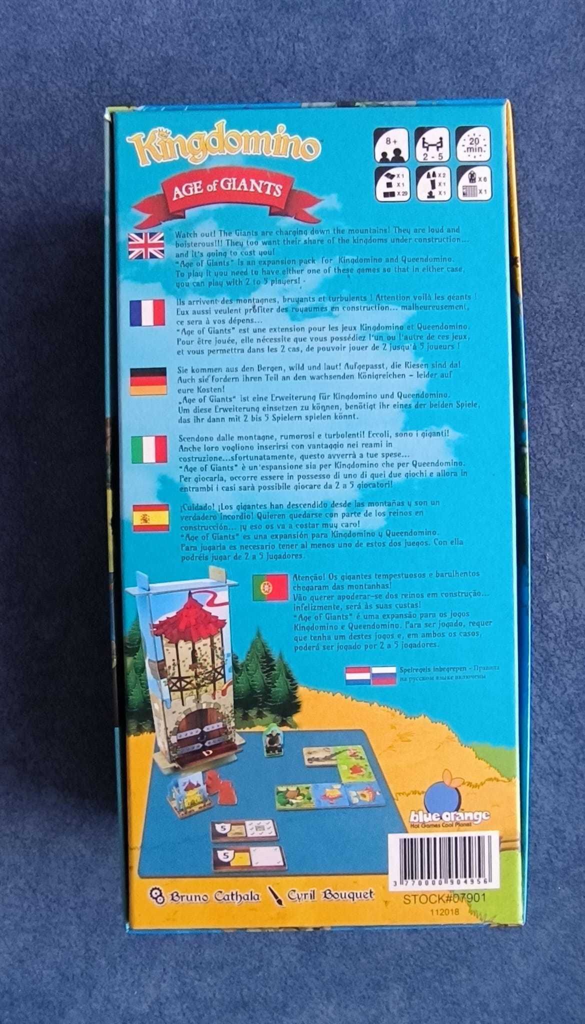 Kingdomino: Age of Giants - Jogo de tabuleiro, Board Game